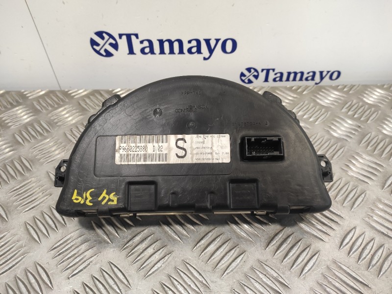 Recambio de cuadro instrumentos para citroën c3 1.4 e-hdi fap referencia OEM IAM P9660225880  9660225880