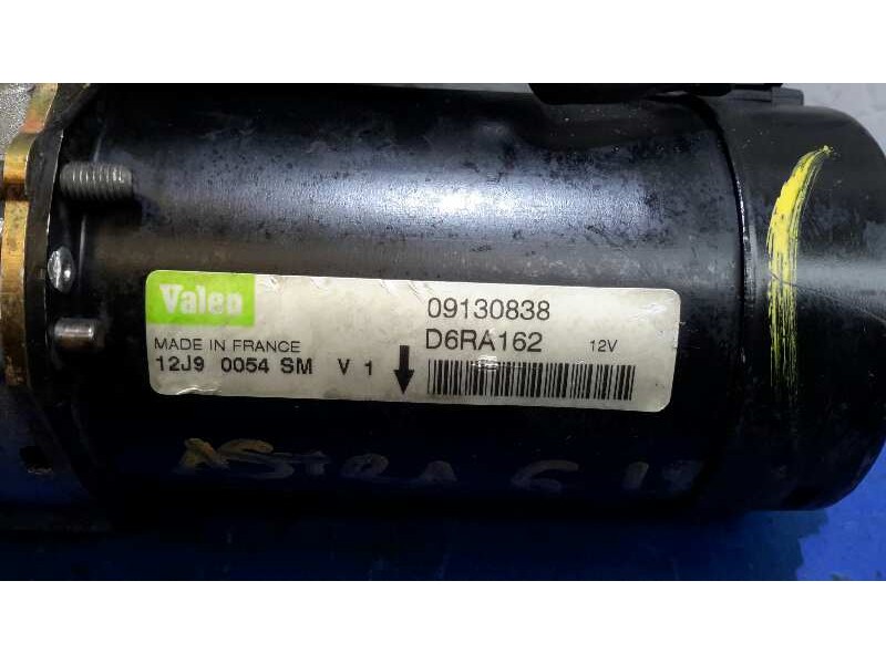 Recambio de motor arranque para opel astra g berlina 1.8 16v referencia OEM IAM 09130838 12J90054SM D6RA162