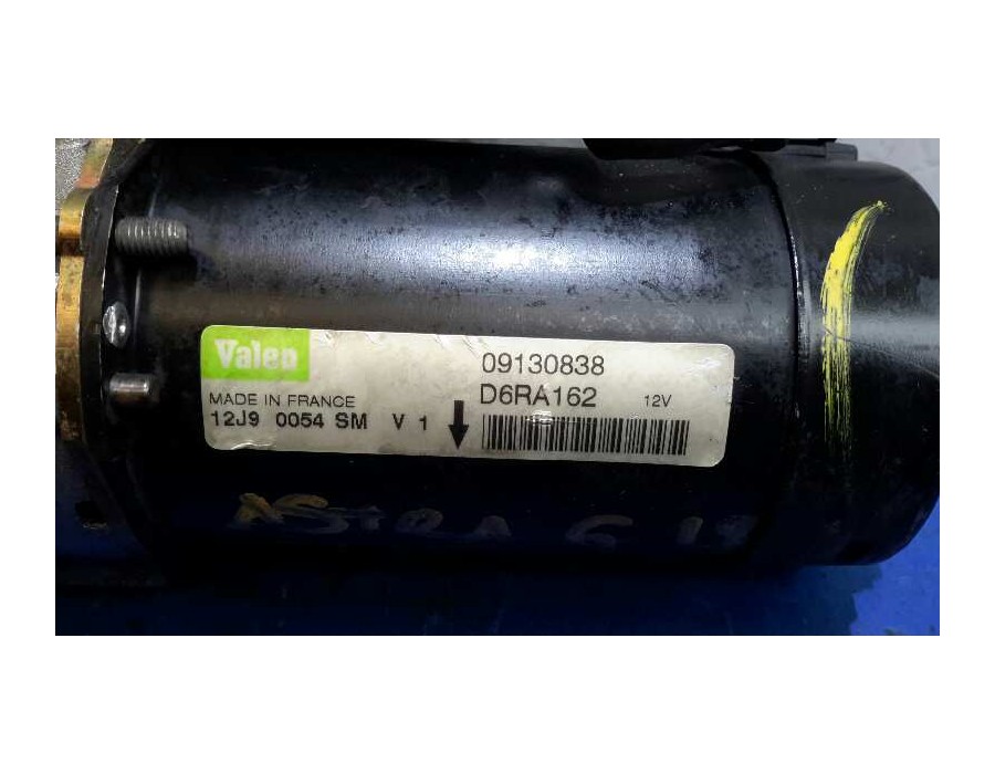 Recambio de motor arranque para opel astra g berlina 1.8 16v referencia OEM IAM 09130838 12J90054SM D6RA162