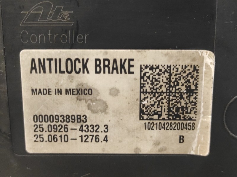 Recambio de abs para chrysler voyager (rg) 2.5 crd cat referencia OEM IAM P04721090AB 25092643323 25020611344