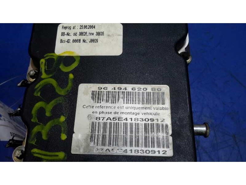 Recambio de abs para citroën c4 berlina exclusive referencia OEM IAM 0265234144 0265950370 9649988180
