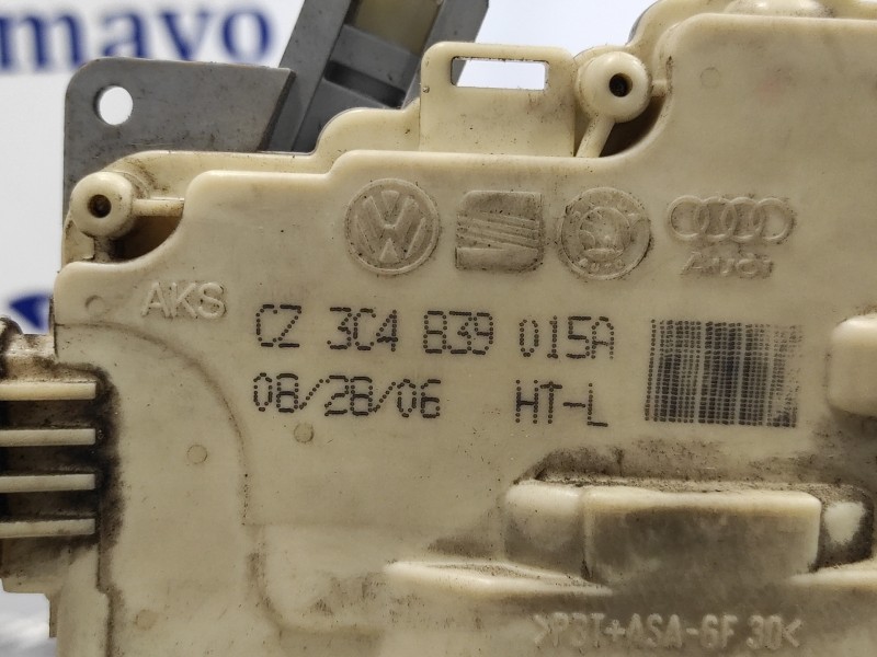 Recambio de cerradura puerta trasera izquierda para audi q7 (4l) 3.0 v6 24v tdi referencia OEM IAM 3C4839015A  