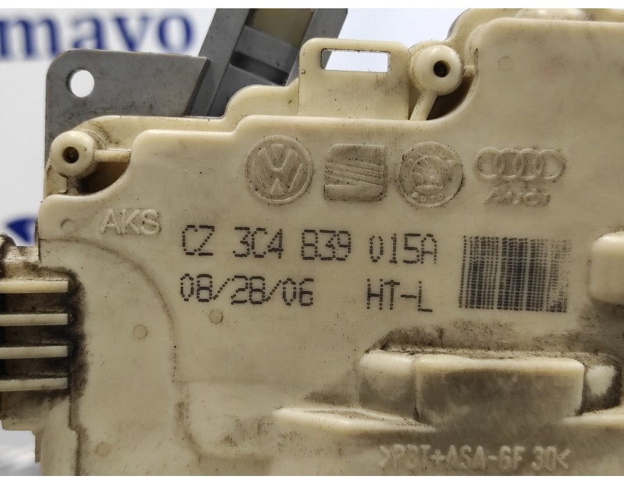 Recambio de cerradura puerta trasera izquierda para audi q7 (4l) 3.0 v6 24v tdi referencia OEM IAM 3C4839015A  