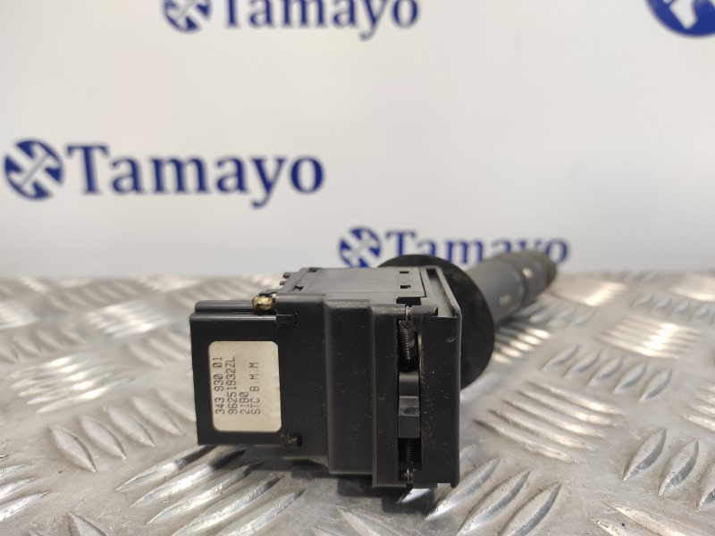 Recambio de mando luces para peugeot 206 berlina 1.9 diesel referencia OEM IAM 96251932ZL  34393001