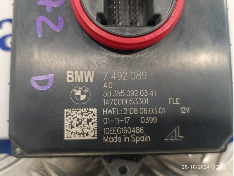 Recambio de centralita faros xenon para mini countryman (f60) referencia OEM IAM 7492089 147000053301 503950920341