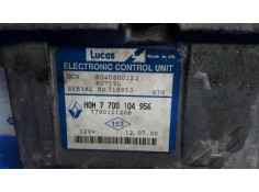 Recambio de centralita motor uce para renault kangoo (f/kc0) 1.9 diesel referencia OEM IAM 7700104956  7700111206 2