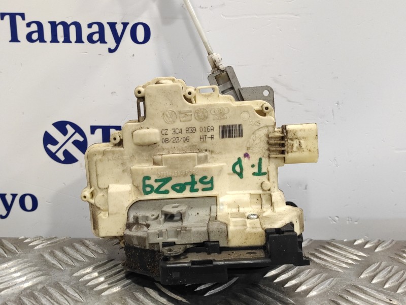 Recambio de cerradura puerta trasera derecha para audi q7 (4l) 3.0 v6 24v tdi referencia OEM IAM 3C4839016A  