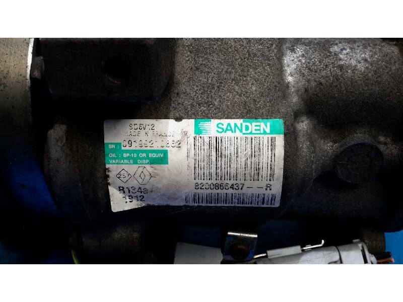 Recambio de compresor aire acondicionado para renault grand modus 1.5 dci diesel referencia OEM IAM 8200866437R  SD6V121912