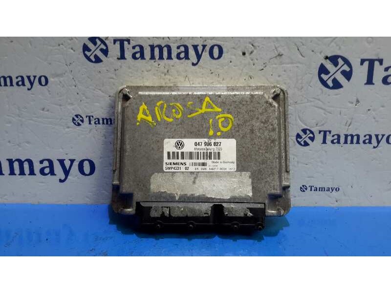 Recambio de centralita motor uce para seat arosa (6h1) 1.0 referencia OEM IAM 5WP4331  047906027