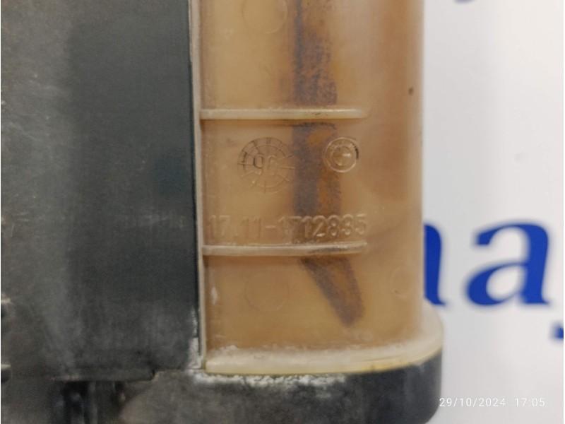 Recambio de radiador agua para bmw z3 roadster (e36) 1.9 16v cat referencia OEM IAM 17111712835  