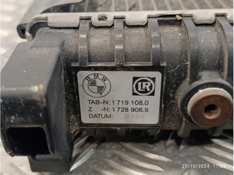Recambio de radiador agua para bmw z3 roadster (e36) 1.9 16v cat referencia OEM IAM 17111712835  