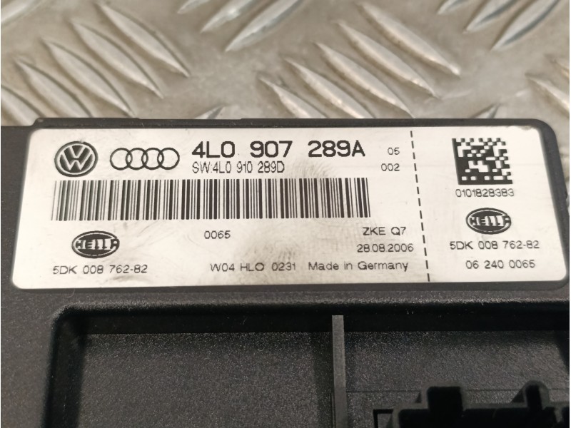 Recambio de modulo electronico para audi q7 (4l) 3.0 v6 24v tdi referencia OEM IAM 4L0907289A  4L0910289D