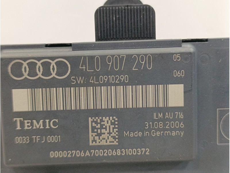 Recambio de modulo confort para audi q7 (4l) 3.0 v6 24v tdi referencia OEM IAM 4L0907290  4L0910290