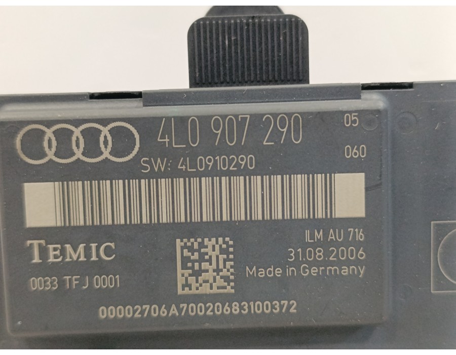Recambio de modulo confort para audi q7 (4l) 3.0 v6 24v tdi referencia OEM IAM 4L0907290  4L0910290