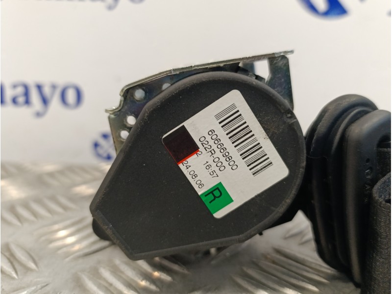 Recambio de cinturon seguridad trasero derecho para audi q7 (4l) 3.0 v6 24v tdi referencia OEM IAM 606669800  