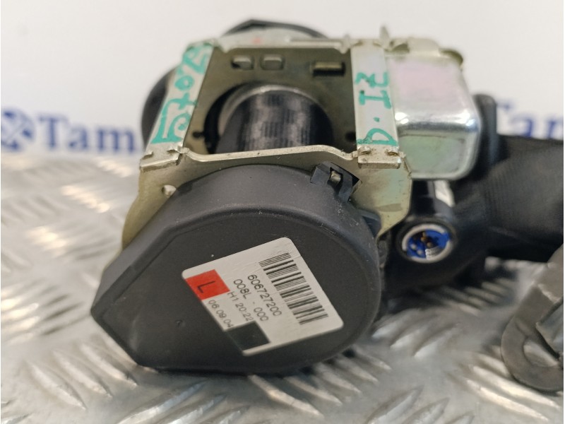 Recambio de cinturon seguridad delantero izquierdo para audi q7 (4l) 3.0 v6 24v tdi referencia OEM IAM 606727200  