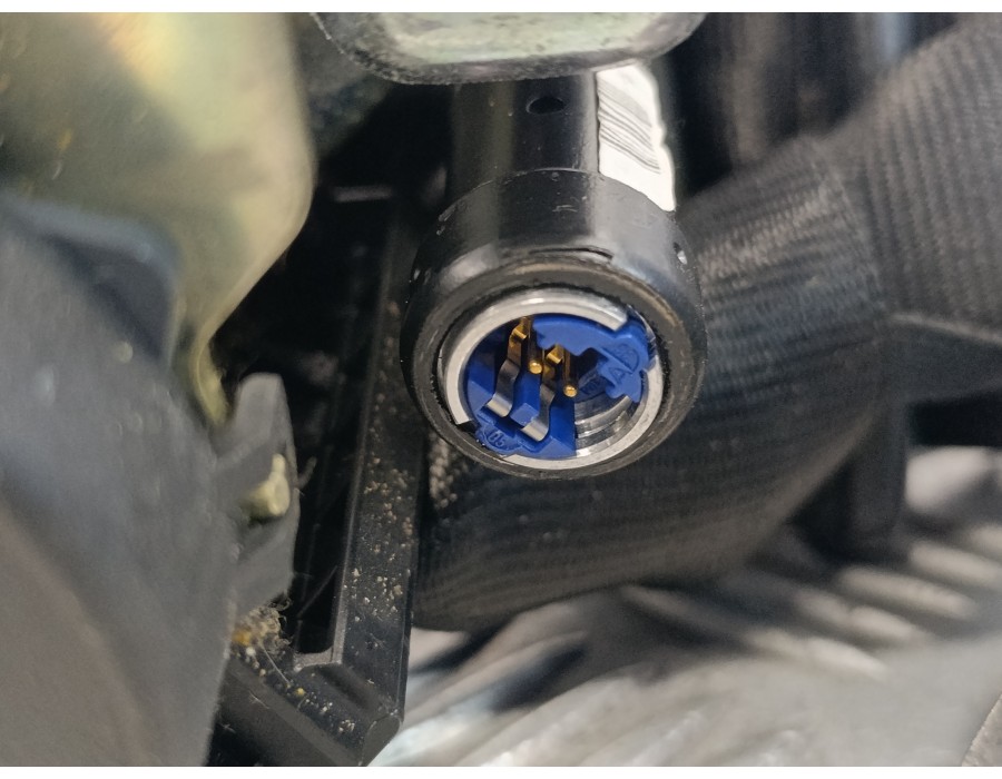 Recambio de cinturon seguridad delantero izquierdo para audi q7 (4l) 3.0 v6 24v tdi referencia OEM IAM 606727200  