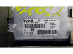 Recambio de centralita motor uce para citroën xsara berlina 1.6 referencia OEM IAM 0261206214 MP72 9632693880 2