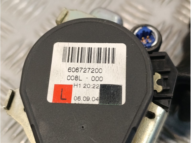 Recambio de cinturon seguridad delantero izquierdo para audi q7 (4l) 3.0 v6 24v tdi referencia OEM IAM 606727200  