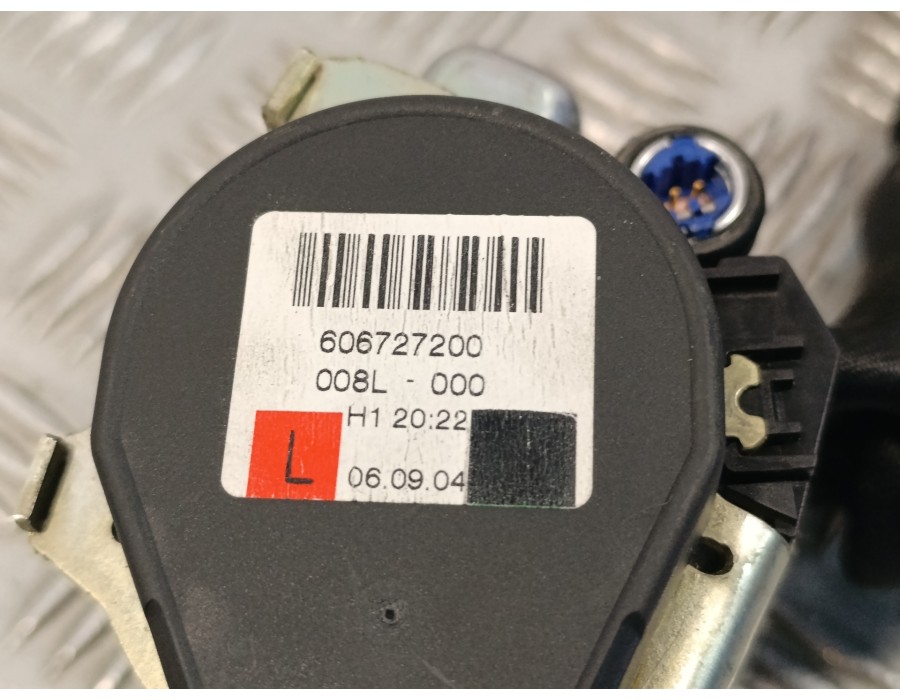 Recambio de cinturon seguridad delantero izquierdo para audi q7 (4l) 3.0 v6 24v tdi referencia OEM IAM 606727200  