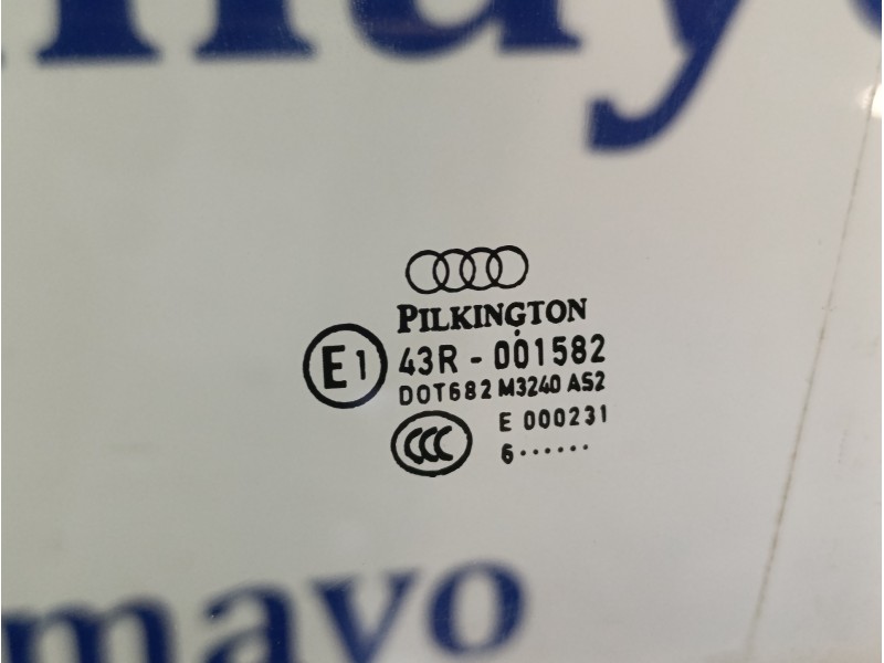 Recambio de luna delantera izquierda para audi q7 (4l) 3.0 v6 24v tdi referencia OEM IAM 43R001582  