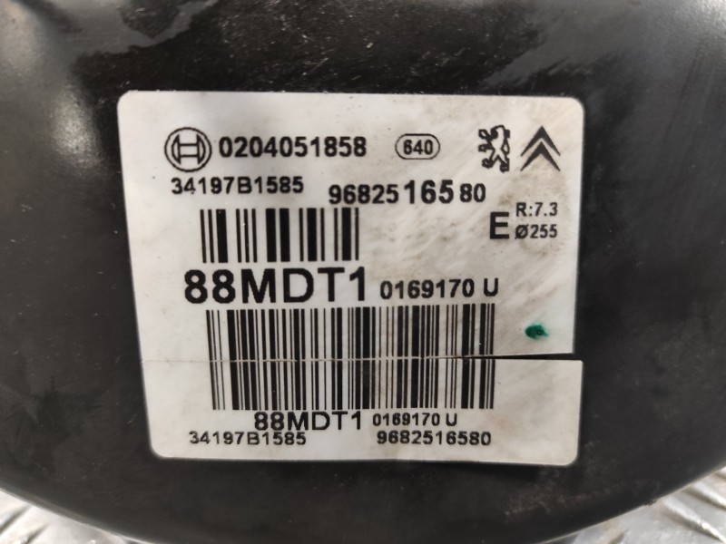 Recambio de servofreno para peugeot 308 1.6 16v referencia OEM IAM 9682516580 9682516580 0204051858