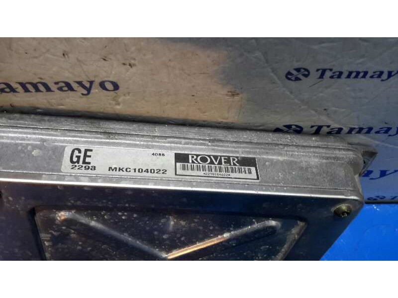 Recambio de centralita motor uce para mg serie 400 (rt) 1.4 16v cat referencia OEM IAM MKC104022  