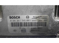 Recambio de centralita motor uce para renault megane ii berlina 5p 1.9 dci diesel referencia OEM IAM 0281011549 8200310863 82003 2