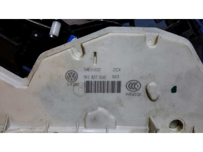 Recambio de cerradura puerta delantera derecha para volkswagen golf vii lim. (5g1) referencia OEM IAM 5K1837016E  