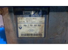 Recambio de centralita motor uce para renault clio ii fase i (b/cbo) 1.9 diesel referencia OEM IAM 7700104956 7700111205 R040800 2