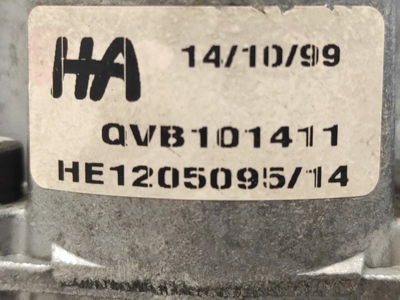 Recambio de bomba servodireccion para mg serie 75 (rj) 2.5 v6 24v cat referencia OEM IAM QVB101411  HE120509514