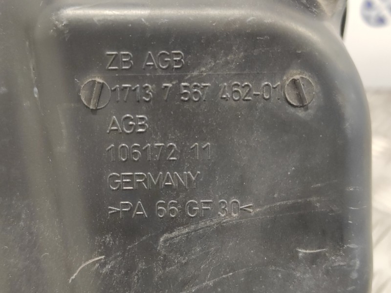 Recambio de deposito expansion para bmw serie 1 berlina (e81/e87) 2.0 cat referencia OEM IAM 17137567462  10617211