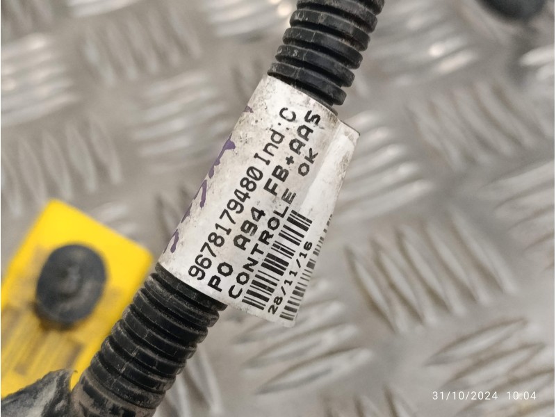 Recambio de cable para peugeot 2008 (--.2013) 1.2 12v e-thp / puretech referencia OEM IAM 9678179480  20108273