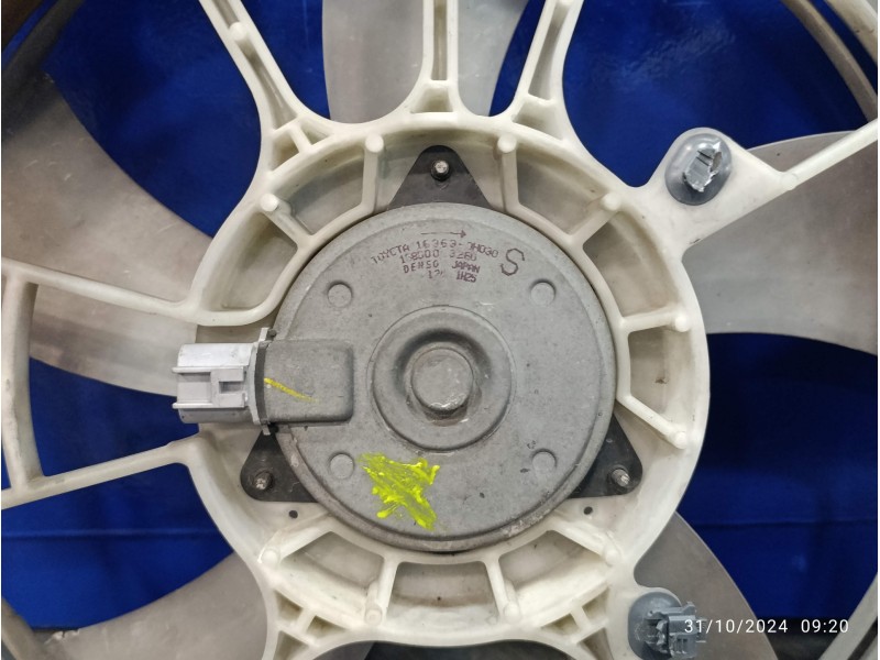 Recambio de electroventilador para toyota yaris (ksp9/scp9/nlp9) 1.3 cat referencia OEM IAM 163630H030  1680003260
