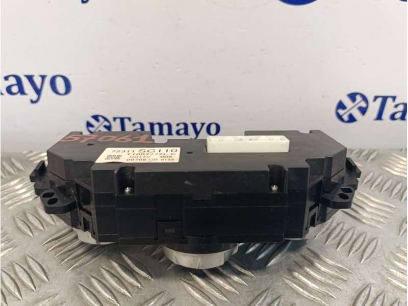 Recambio de mando climatizador para subaru impreza g12 2.0 diesel cat referencia OEM IAM 72311SC110  T1007772LC