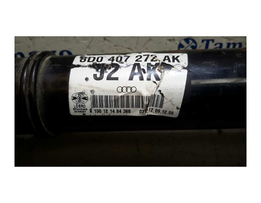 Recambio de transmision delantera derecha para audi a4 avant (b5) 2.5 v6 24v tdi referencia OEM IAM 8D0407272AK  