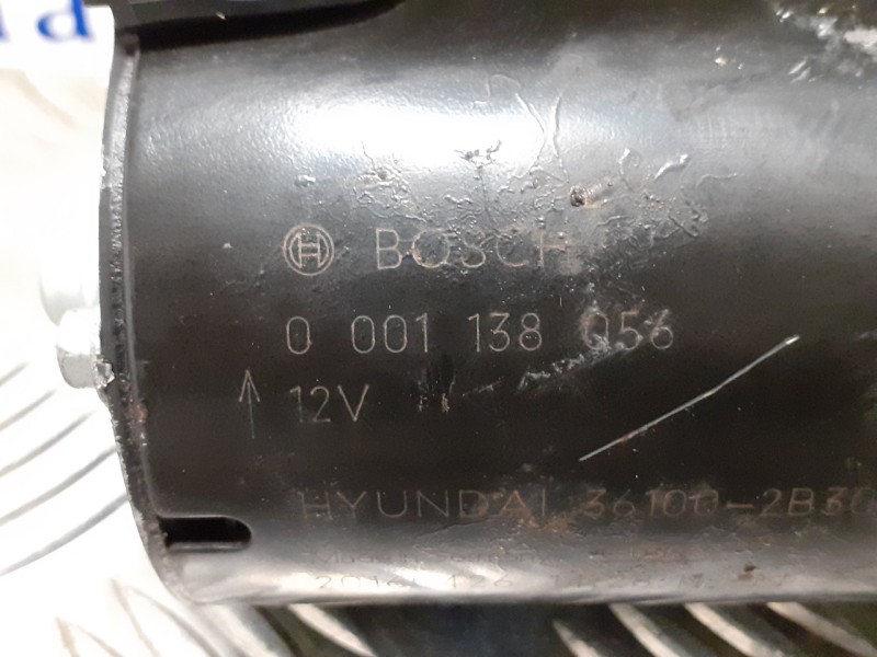 Recambio de motor arranque para kia cee´d sporty wagon 1.6 gdi cat referencia OEM IAM 0001138056  361002B302