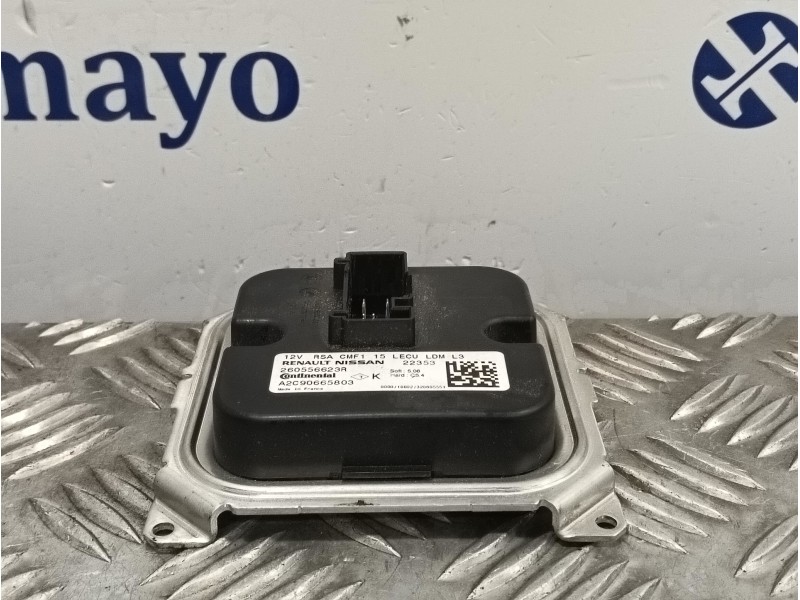 Recambio de centralita faros xenon para renault clio v 1.0 tce referencia OEM IAM 260556623R  A2C90665803
