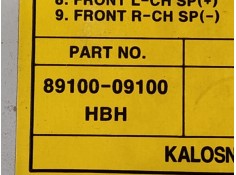 Recambio de sistema audio / radio cd para ssangyong kyron 2.0 referencia OEM IAM 8910009100  MCD6000E2 2