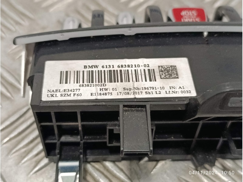 Recambio de conmutador de arranque para mini countryman (f60) referencia OEM IAM 61316838210  683821002D