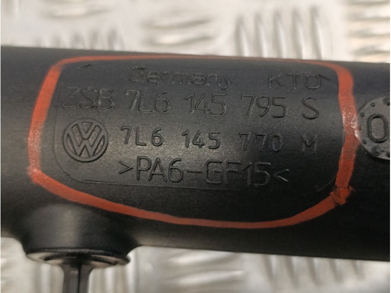 Recambio de tubo para audi q7 (4l) 3.0 v6 24v tdi referencia OEM IAM 7L6145795S  7L6145770M