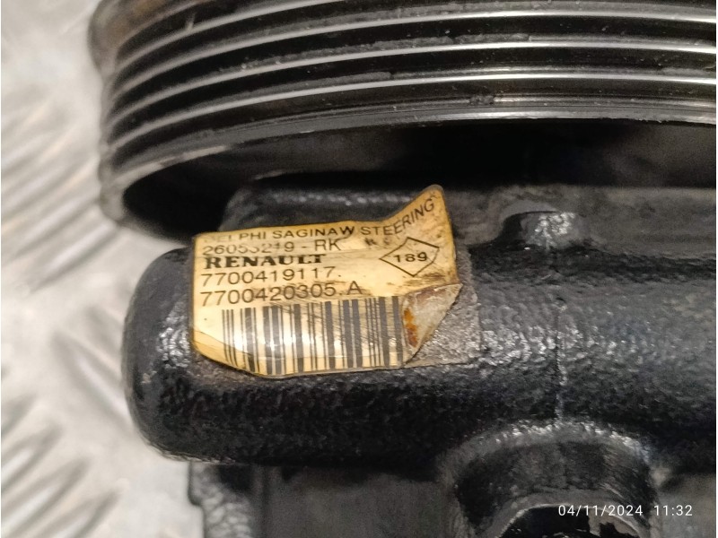 Recambio de bomba servodireccion para renault kangoo (f/kc0) 1.5 dci diesel referencia OEM IAM 26053219RK 7700420305A 7700419117