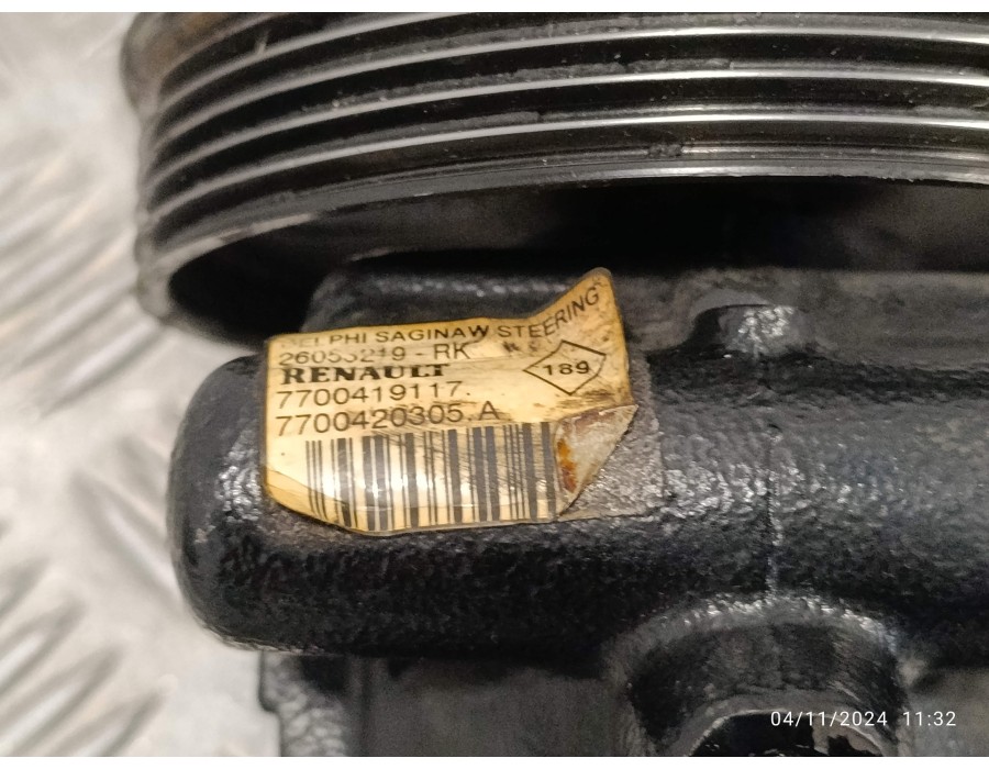 Recambio de bomba servodireccion para renault kangoo (f/kc0) 1.5 dci diesel referencia OEM IAM 26053219RK 7700420305A 7700419117