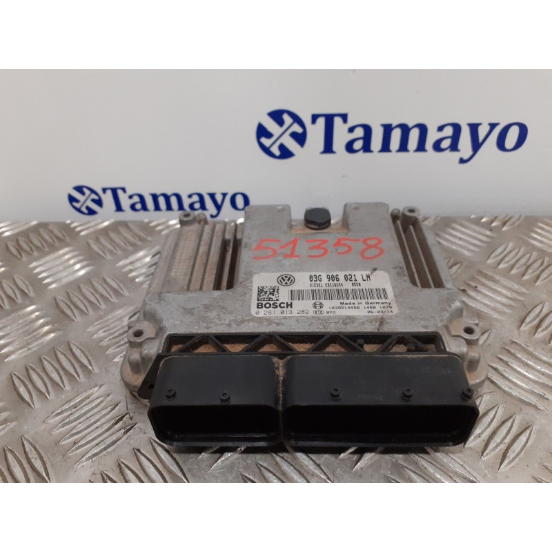 Recambio de centralita motor uce para seat altea (5p1) 1.9 tdi referencia OEM IAM 03G906021LN  0281013282