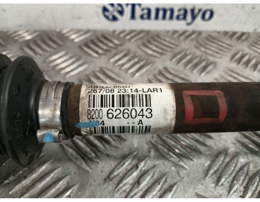 Recambio de transmision delantera izquierda para renault megane ii classic berlina 1.5 dci diesel referencia OEM IAM 8200626043 