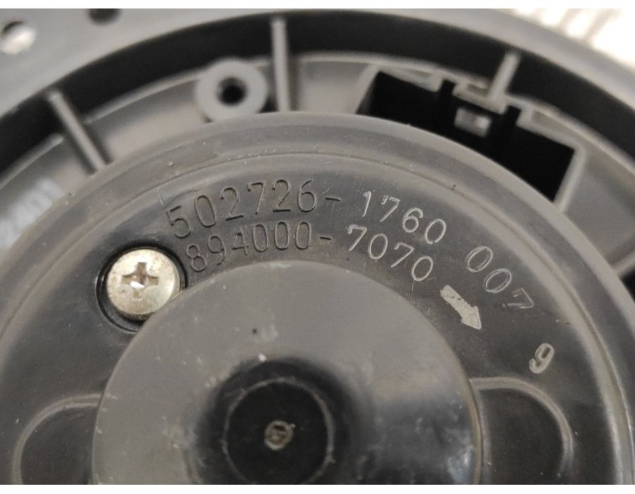 Recambio de motor calefaccion para subaru impreza g12 2.0 diesel cat referencia OEM IAM 502726894000 5027261760007 8940007070