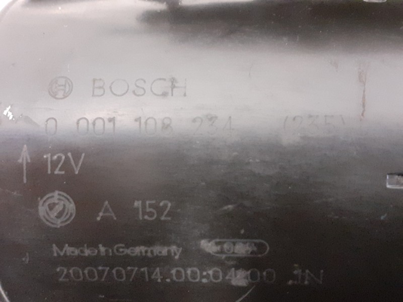 Recambio de motor arranque para fiat bravo (198) 1.9 8v jtd cat referencia OEM IAM 0001108234  