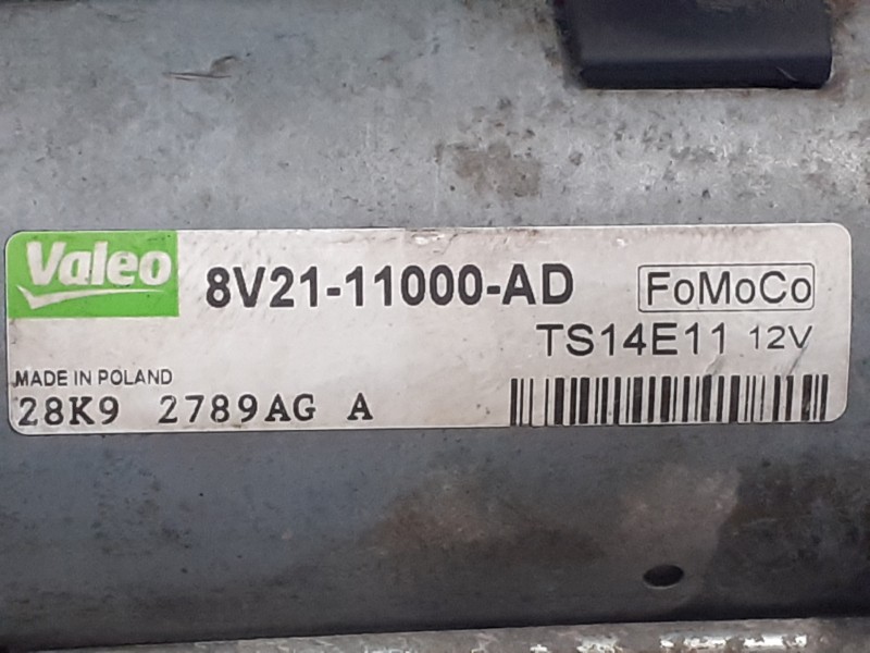 Recambio de motor arranque para ford fiesta (cb1) 1.4 tdci cat referencia OEM IAM 8V2111000AD  