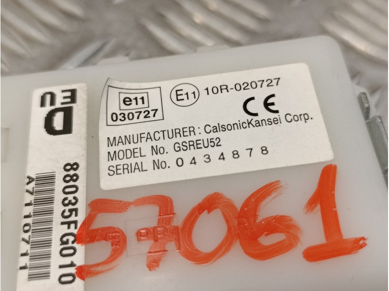 Recambio de modulo electronico para subaru impreza g12 2.0 diesel cat referencia OEM IAM 88035FG010  