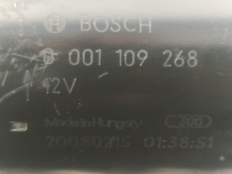 Recambio de motor arranque para fiat bravo (198) 1.9 8v jtd cat referencia OEM IAM 0001109268  